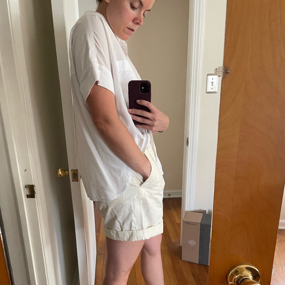 Madewell White Button Down - image 2